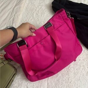 Pink Tote Bag